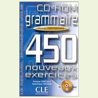 Sách - 450 Nouveaux Exercices - Grammaire Niveau Intermediare