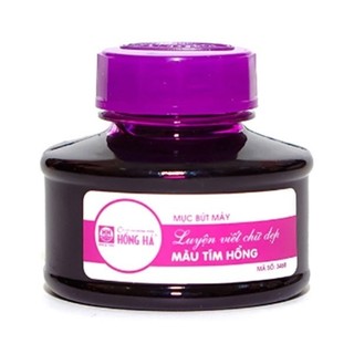 Mực lọ màu tím hồng - 3468
