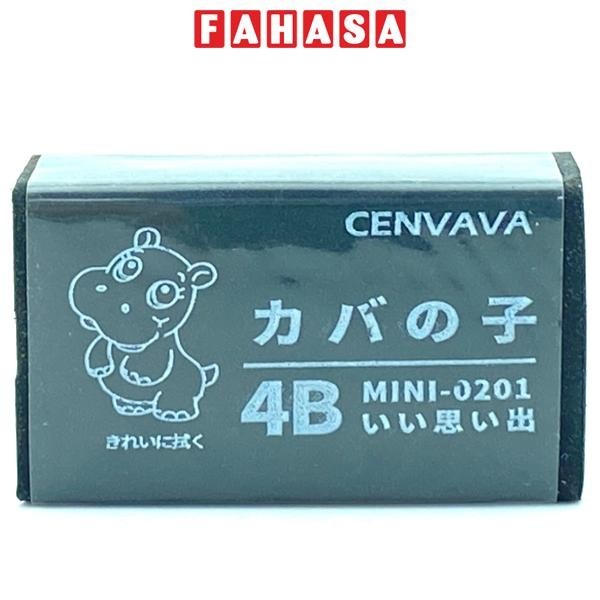 Gôm Tẩy Cenvava 0201 - Màu Đen