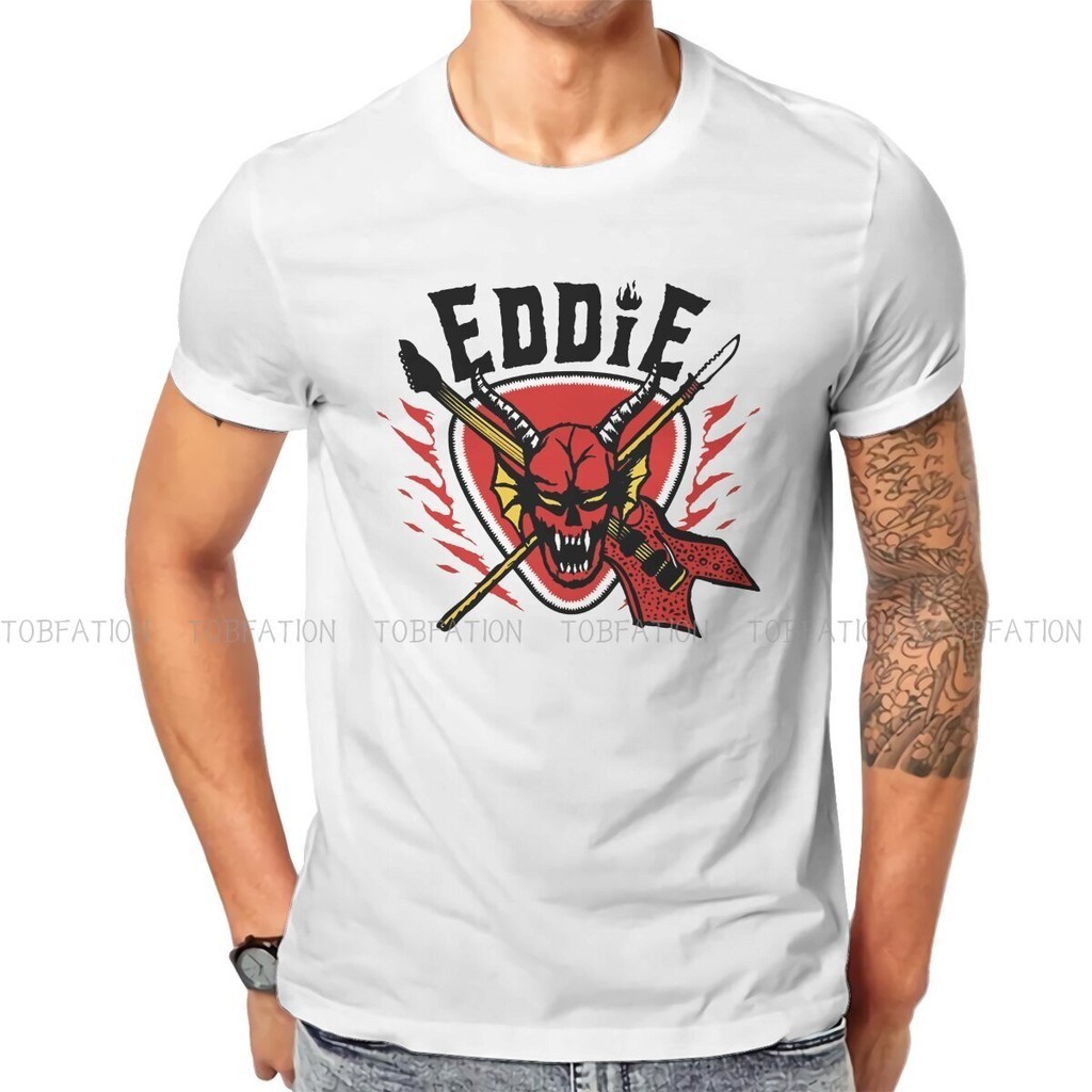 Quinn Joseph Eddie Graphic Áo Thun Stranger Things Joyce Jim Mike Eleven Áo Giải Trí Áo Nam Tay Ngắn