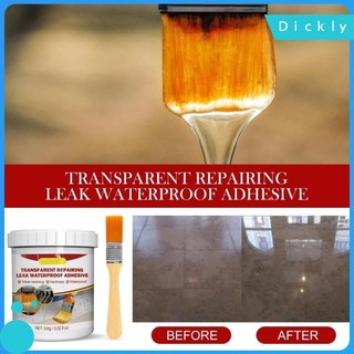 Keo dán chống thấm nước 100G Keo có bàn chải cho vết nứt nhà vệ sinh