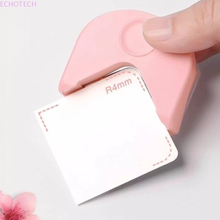 Echotech R4 Góc Punch, Tông Đơ Cắt Giấy R4 Góc Tròn, Thẻ Kim Loại Hình Vòng Cung Mini Di Động Cắt Ảnh