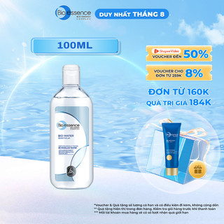 Nước tẩy trang ẩm mượt mịn màng Bio-Essence Bio-Water Bio-Essence Water Micellar Water 100ml