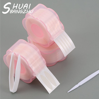 Cuộn băng mí mắt 360 Cotremyp có lưới ren với chất kết dính vô hình / siêu vô hình + dính và nhíp