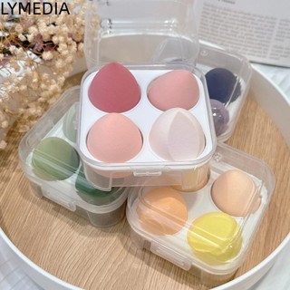 LYMEDIA Cái / bộ Trứng Làm Đẹp, Phụ Kiện Trang Điểm Mềm Xốp Máy Xay Sinh Tố, Dùng Khô & Ướt Mỹ Phẩm Nhiều Màu Puff