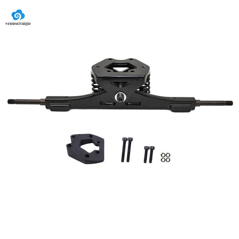 17 Inch Điện Ván Trượt Xe Tải Nhôm Gioăng Động Cơ Xe Tải Điện Ván Trượt Cầu Riser Pad Longboard Cầu