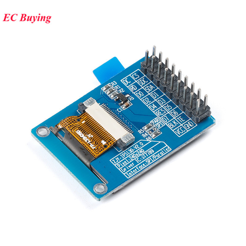 1.3 Inch 1.3 "TFT Full Color LCD Display Module 18Pin HD IPS LCD Màn hình LED 240 * 240 SPI 8Bit 808