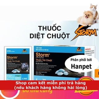 1 hộp 5 gói lớn mỗi gói 20 viên Kẹo Diệt Chuột Storm CHỐNG ĐÔNG MÁU