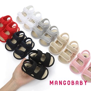 Mg-baby Bé Gái Bé Trai Dép Mùa Hè Đế Mềm Mở Ngón Chân Vải Đế Giày Đi Bộ Cho Bé Sơ Sinh
