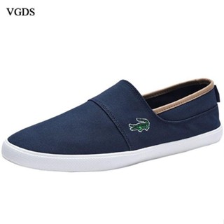 Mùa Xuân 2024 Mùa Hè Kalen Giày Cá Heo Nam Nữ slip-on Giày Vải Nam Thấp Cổ Trắng Loafer dl55