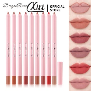  Bút kẻ môi một dòng Matte Silk Mist Bề mặt chống thấm nước Cốc chống dính Lip Biting Trang điểm Matte Lip Pencil Lipstick