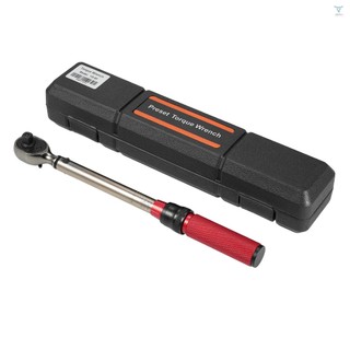 Cờ lê mô-men xoắn 3 / 8 inch Click 72-Tooth Cờ lê mô-men xoắn đảo ngược hai chiều có khóa để bảo trì xe đạp Moto (3.69-44.28ft.lb / 5-60N.m)