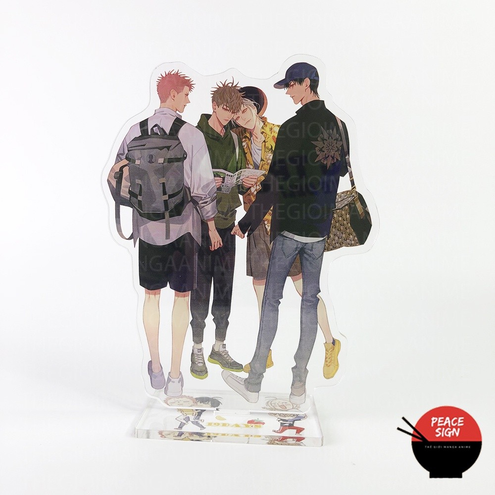 Mô hình nhân vật mica standee 19 days OLD XIAN in hình anime chibi trang trí trưng bày
