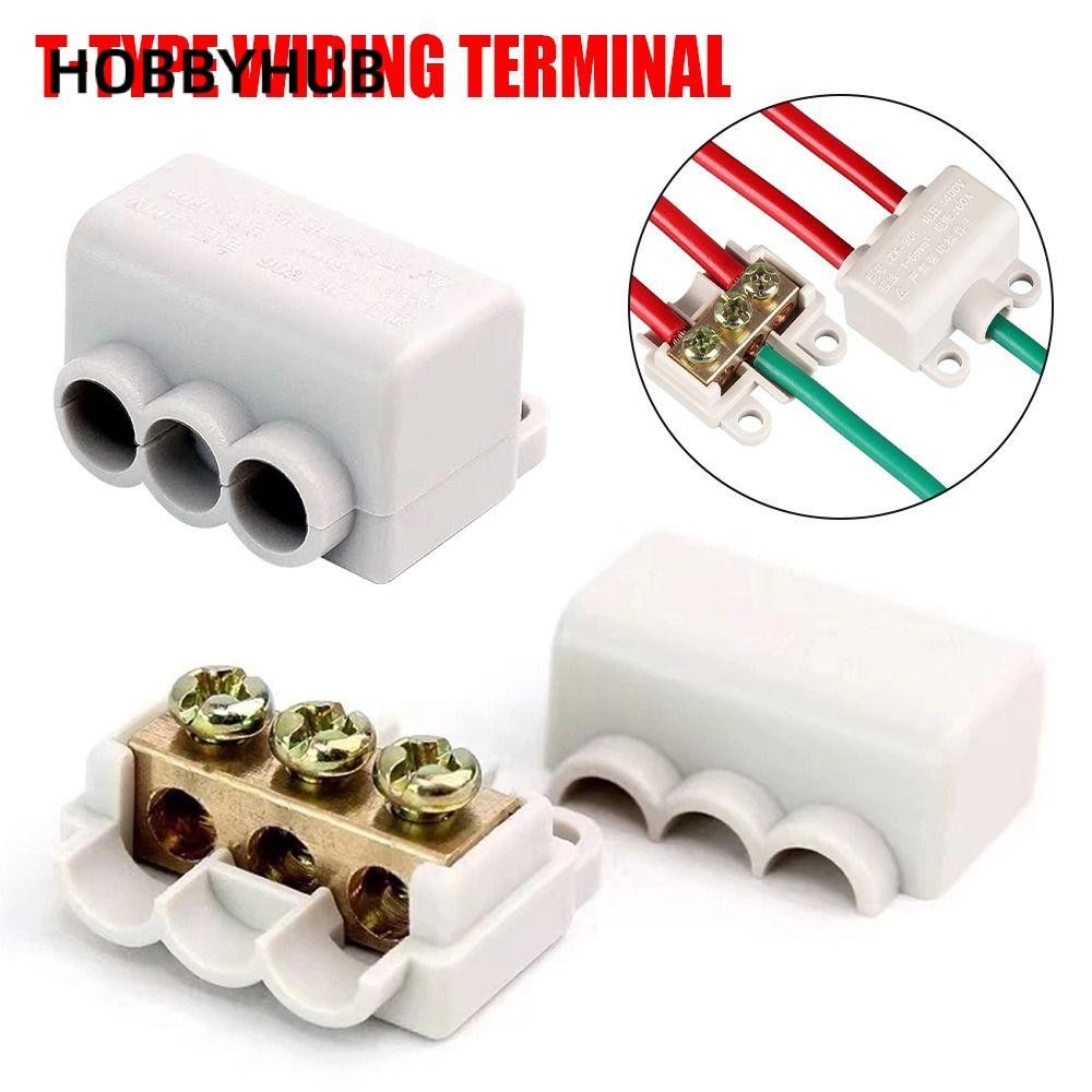 HOBBYHUB Chi nhánh công suất cao Thiết bị đầu cuối điện Đầu nối chung Bộ chia dây Đầu nối cáp điện Hộp nối Khóa uốn nhanh Đầu nối dây nhanh