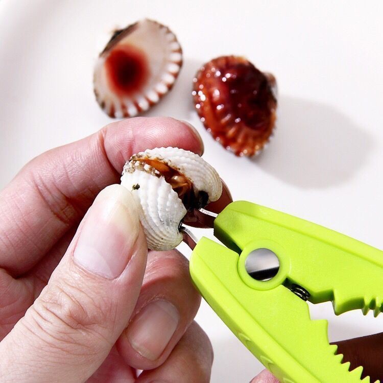 Dụng cụ mở CLAM Kìm Ngao đa năng kẹp chống bỏng kẹp Ngao ép tỏi kẹp Ngao bùn gia dụng tự động phục h