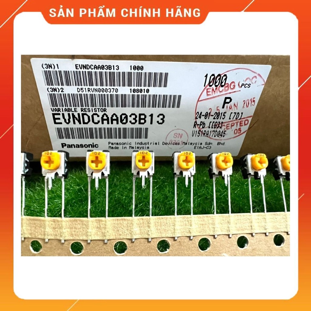 [ 20 con ]   BIẾN TRỞ VR 102 1K , 503 50k HÃNG PANASONIC ( VAR ABLE RESISTOR )