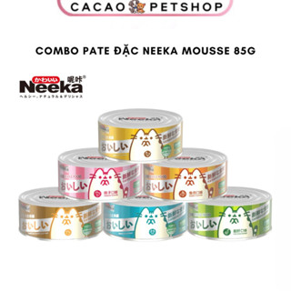  Thùng 24 lon Pate Neeka dạng Mousse cho mèo lon 85g 