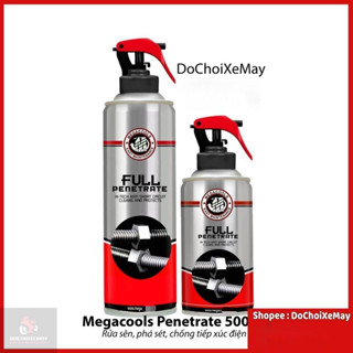 MEGACOOLS FULL PENETRATE 300ml 500ml Rửa sên, phá sét, chống ăn mòn, chống oxi hóa, dầu chống rỉ . DoChoiXeMay