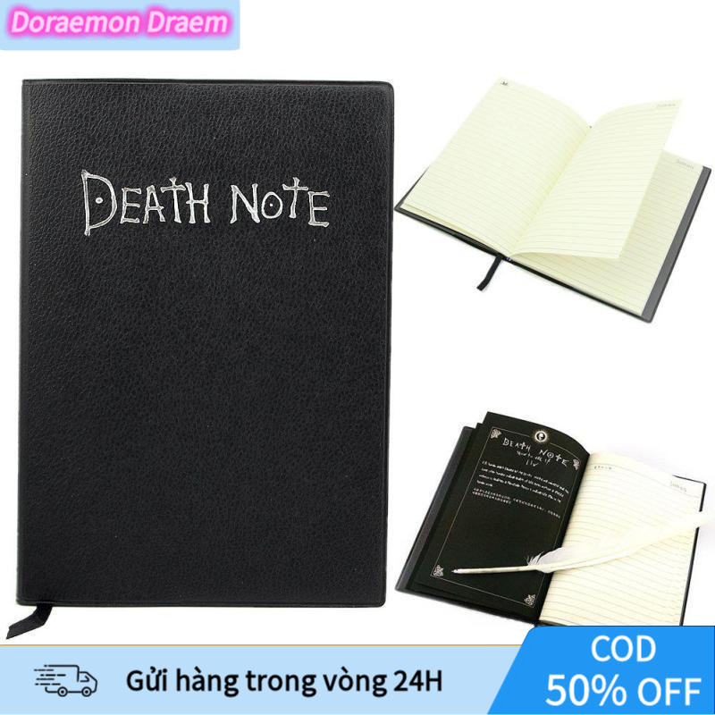 【COD】Sổ Death Note - sổ anime/sổ note/sổ da/Cuốn Sổ Tử Thần Anime/Manga Death Note [Có hộp và tặng k