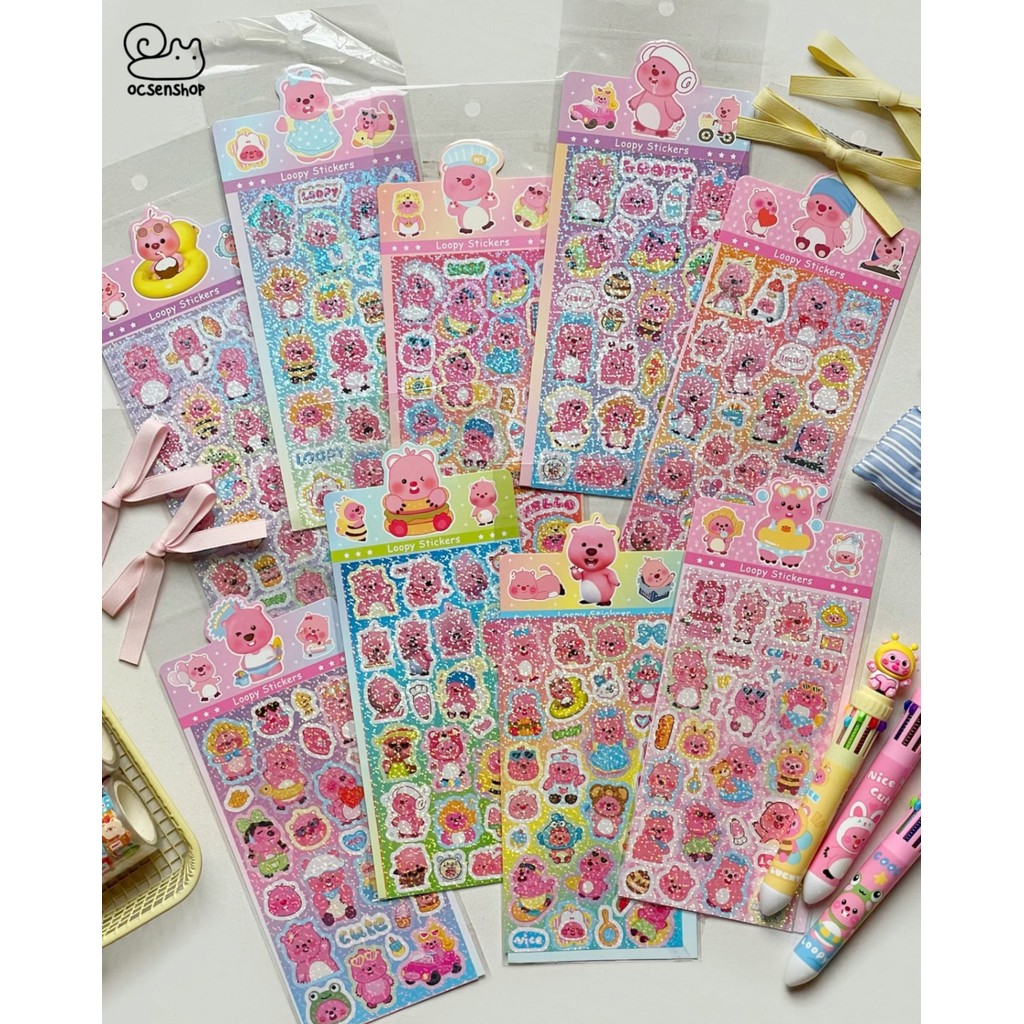 Sticker Loopy (9,5x22,5cm)