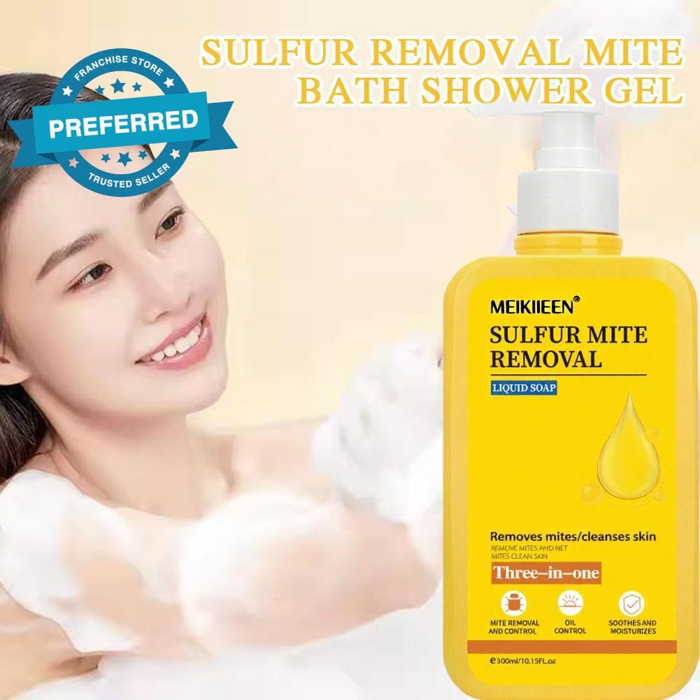 Sữa tắm lưu huỳnh Hương thơm lâu trôi 300ml M4t4