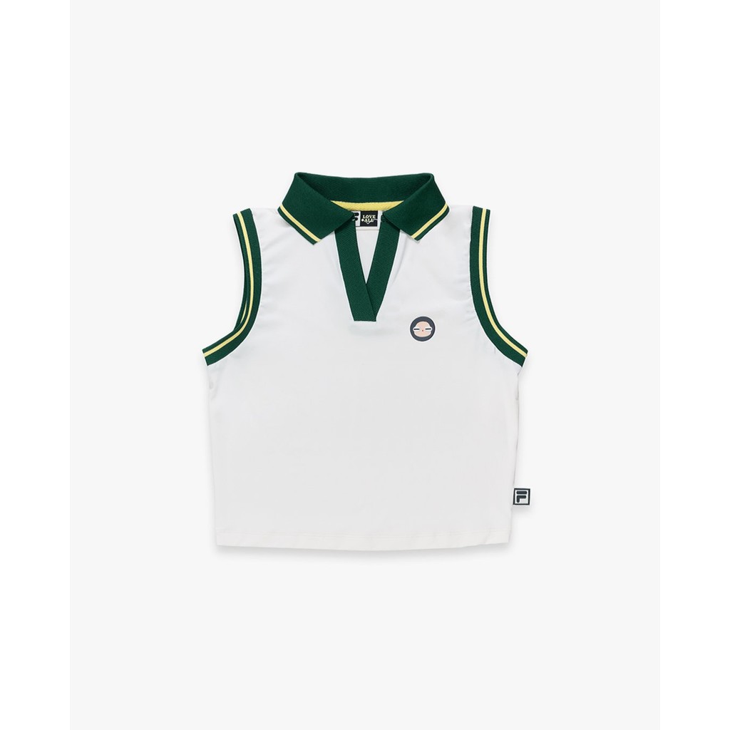 FILA - Áo sát nách nữ phối viền Fila x Sea Artist FW2TSH2S001F-FRS