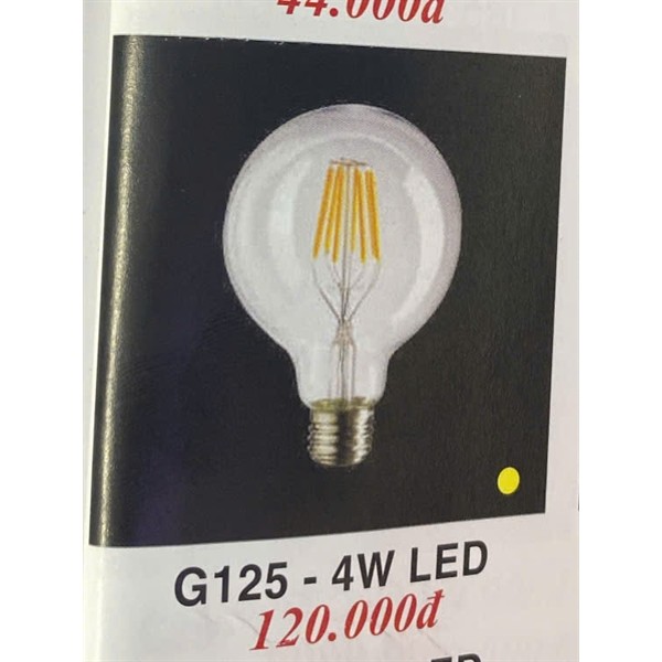 Bóng edison G125 4W trang trí
