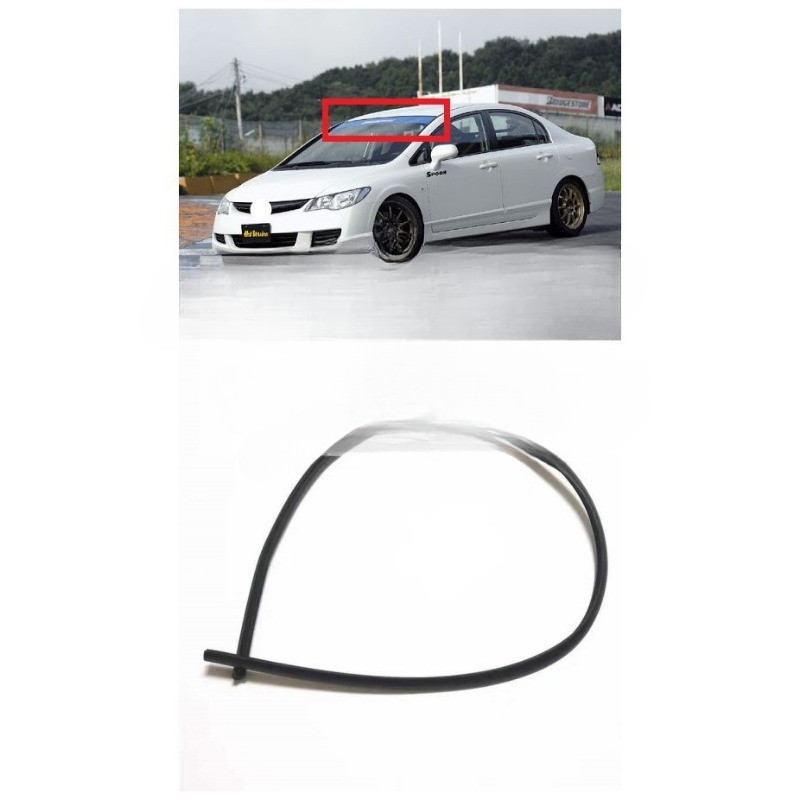 Phù hợp cho HONDA CIVIC 2006 đến 2011 SNA FD FD1 1.8 FD2 2.0 KHUÔN CAO SU TRƯỚC Getah Cermin Depan G