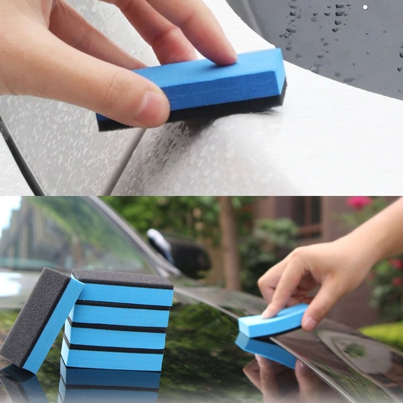 Shas Auto Detailing Phụ kiện ô tô Lớp phủ gốm Applicator Khối xốp đa năng