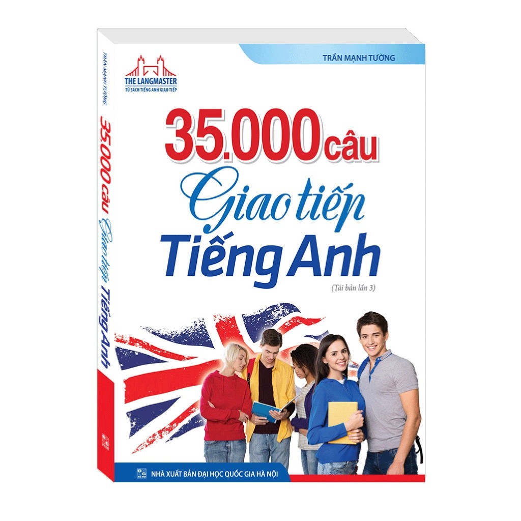 Sách - The Langmaster - 35000 câu giao tiếp tiếng Anh ( tái bản 03)