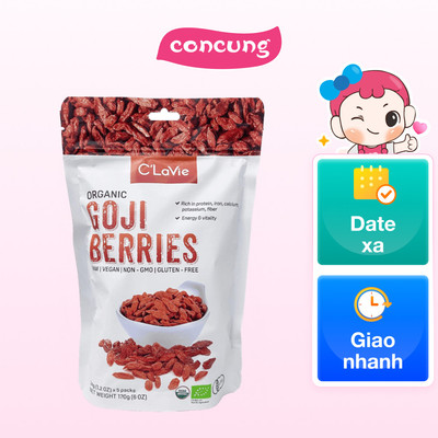 Kỷ tử hữu cơ C'LaVie 170g (34g x 5 gói)