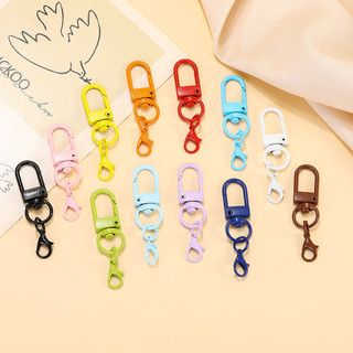 10 cái đầy màu sắc hợp kim U khóa cửa với tôm hùm khóa Handmade DIY trang sức phụ kiện ba lô ổ khóa
