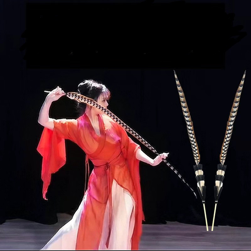 Mô phỏng Lông vũ Vũ Vũ điệu Cùng phong cách Lông vũ Mùa xuân Nhóm đêm Qingguo Phong cách Mũ đội đầu 