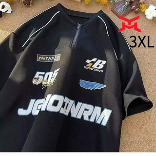 Áo thun nam mùa hè Áo thun hợp thời trang Áo polo xe máy