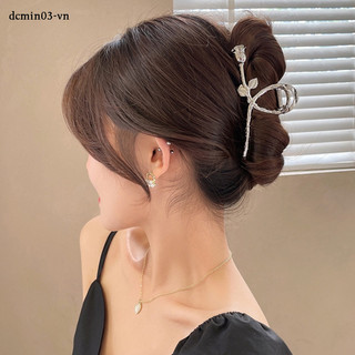 Kẹp Tóc Kim Loại Hình Cá Mập Độc Đáo Cho Nữ
