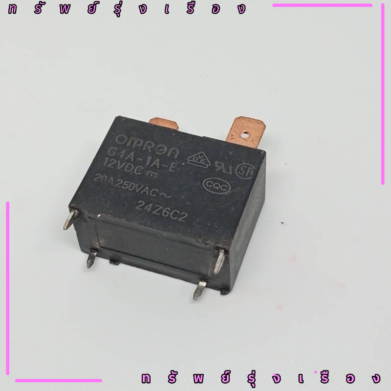  Rơ Le G4A-1A-E 12VDC 24VDC 20A250vac 2 Chân Top 4 Dưới