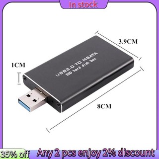 Còn hàng-MSATA sang USB 3.0 sang MSATA SSD Vỏ HDD