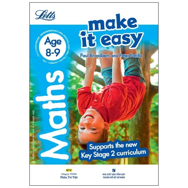 Sách Letts Make It Easy - Maths (Age 8-9)