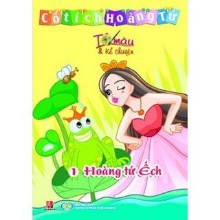 Sách Tô Màu Hoàng Tử - Tập 1: Hoàng Tử Ếch
