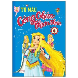 Sách - tô màu công chúa thiên thần