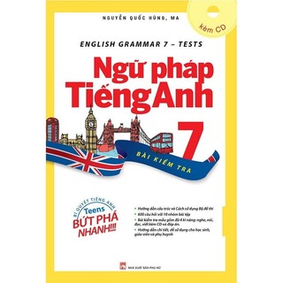 Sách - English Grammar - Ngữ Pháp Tiếng Anh 7 (Bài Kiểm Tra)