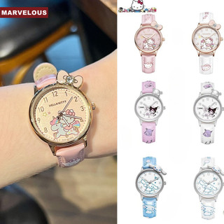  Sanrio Chất Lượng Cao Trẻ Em Đồng Hồ Thạch Anh Hoạt Hình Thời Trang Kuromi Quế Chó In Đồng Hồ Chống Thấm Nước Thời Trang Cô Gái Con trỏ Đồng Hồ Quà Tặng 
