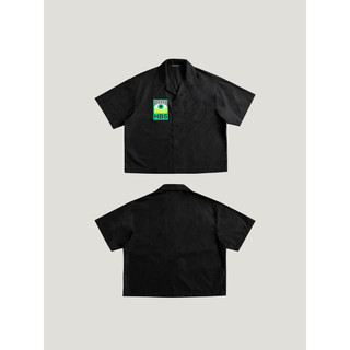 Áo sơ mi HBS CUBAN SHIRT - BLACK