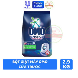 Bột giặt máy omo matic cửa trước - túi 2.9kg