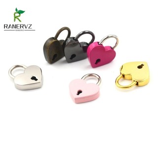 Ổ khóa hành lý kích thước nhỏ hình trái tim xinh xắn nhiều màu sắc