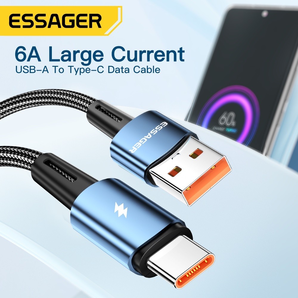 Dây Cáp Sạc Nhanh usb Loại c essager