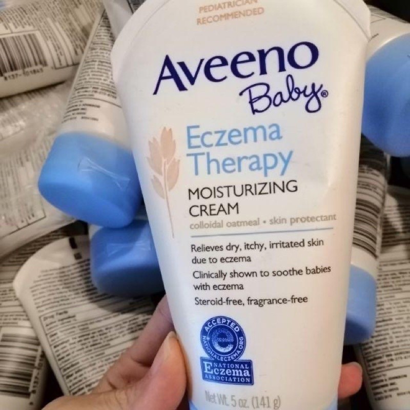 Kem dưỡng nẻ chàm cho bé Aveeno baby eczema therapy - MÈO BEAUTY