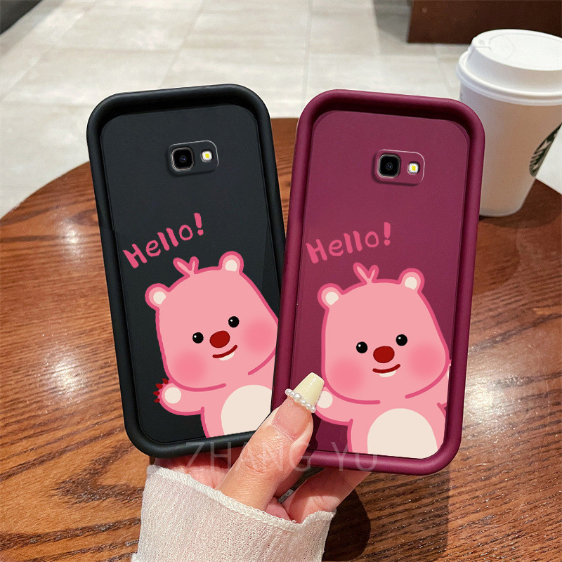 Ốp lưng Samsung J4 PLUS J7 Prime Mới hello Loopy Ốp điện thoại TPU Dễ thương Loopy Soft Case Chống r