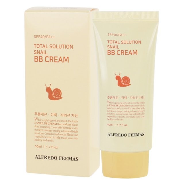 Alfredo Fimas Total Solution Snail BB Cream 50ml (SPF40) x2pack
