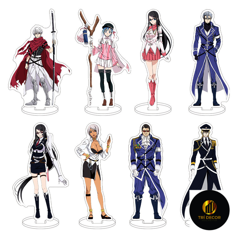 Star Raider Acrylic PLUNDERER Riren Hina Hina anime hoạt hình hai chiều ngoại vi thẻ đồ trang trí